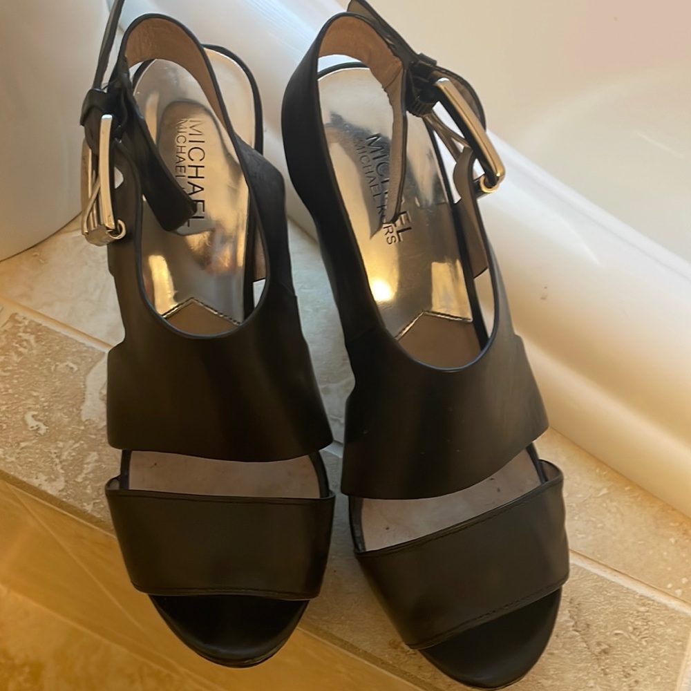 Michael by Michael Kors black heels.